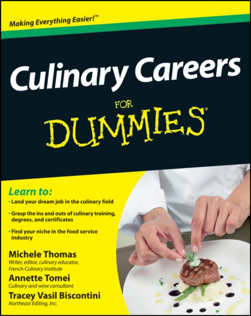 Culinary Careers For Dummies, Paperback / softback Book