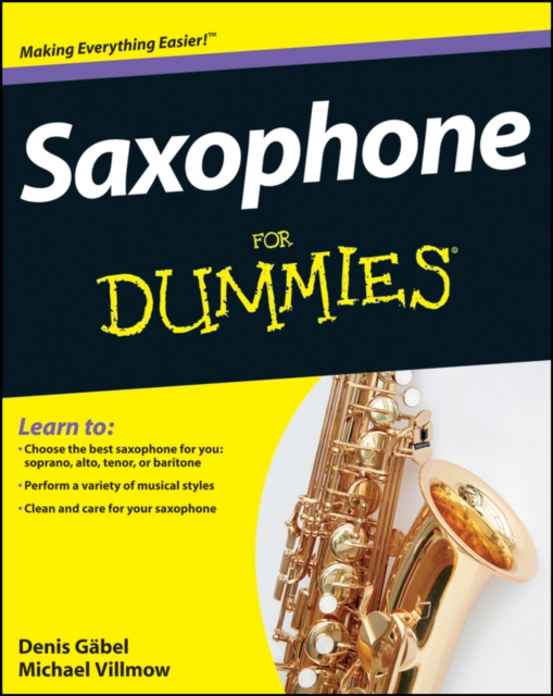 Saxophone For Dummies, PDF eBook