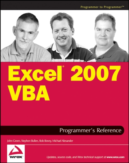 Excel 2007 VBA Programmer's Reference, EPUB eBook