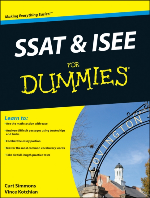 SSAT and ISEE For Dummies, EPUB eBook