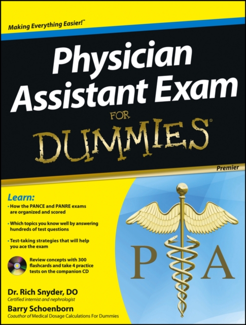 Physician Assistant Exam For Dummies, EPUB eBook