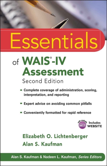 Essentials of WAIS-IV Assessment, Paperback / softback Book