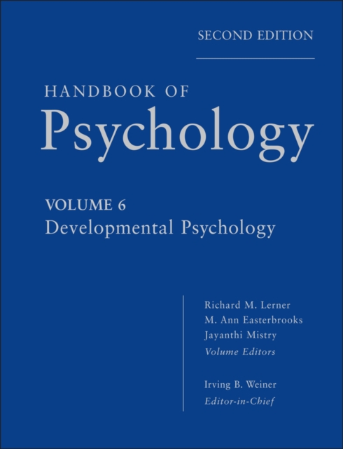 Handbook of Psychology, Developmental Psychology, EPUB eBook