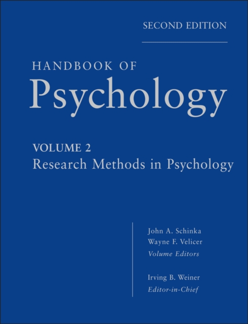 Handbook of Psychology, Research Methods in Psychology, EPUB eBook