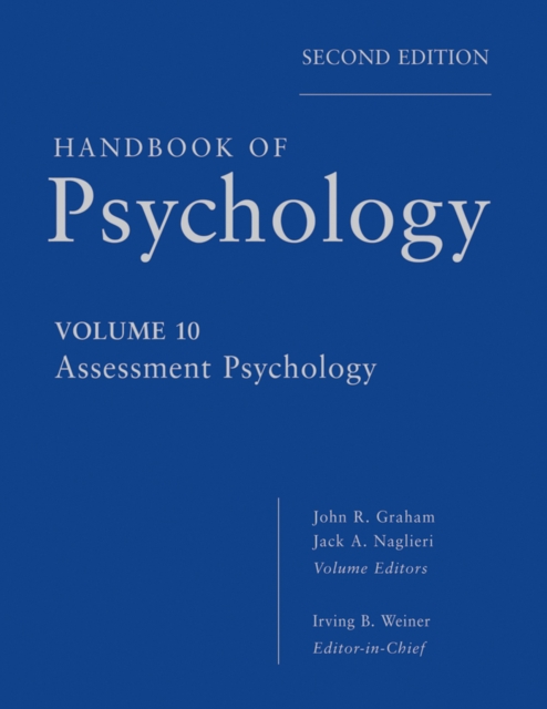Handbook of Psychology, Assessment Psychology, EPUB eBook