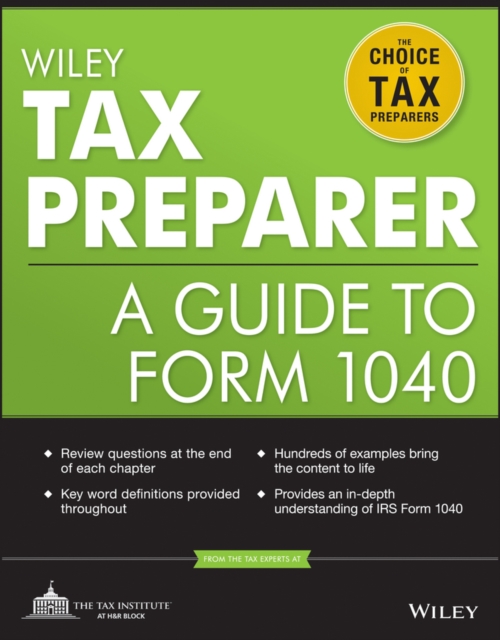 Wiley Tax Preparer : A Guide to Form 1040, EPUB eBook