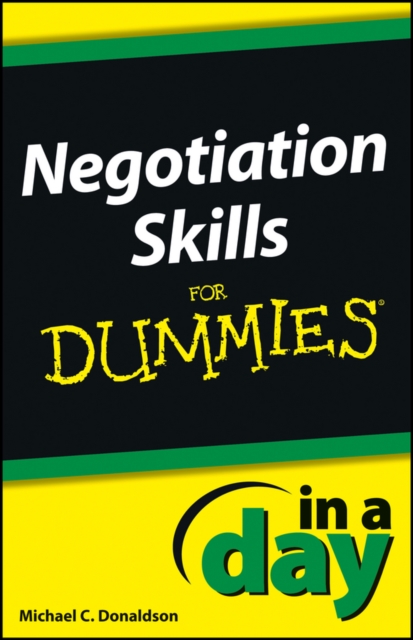 Negotiating Skills In a Day For Dummies, EPUB eBook