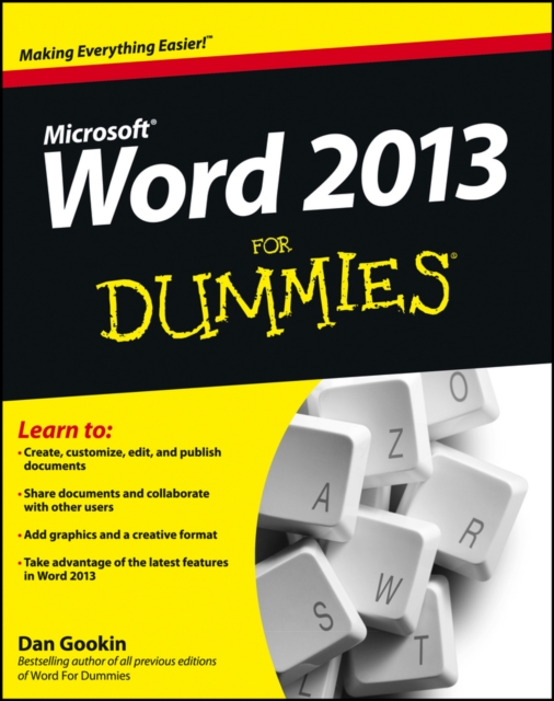 Word 2013 For Dummies, EPUB eBook