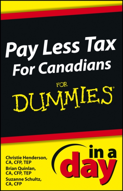 Pay Less Tax In a Day For Canadians For Dummies, EPUB eBook