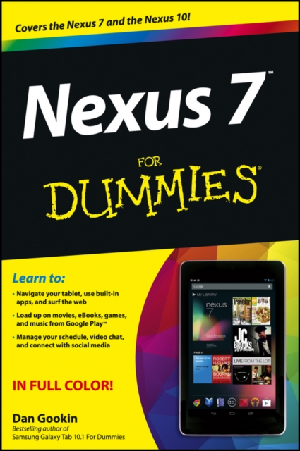 Nexus 7 For Dummies (Google Tablet), EPUB eBook