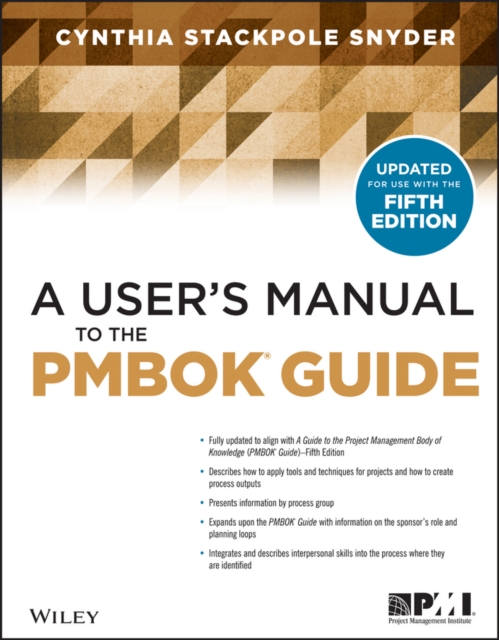 A User's Manual to the PMBOK Guide, PDF eBook