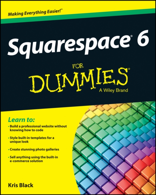 Squarespace 6 For Dummies, EPUB eBook