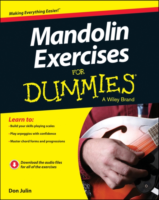 Mandolin Exercises For Dummies, Paperback / softback Book