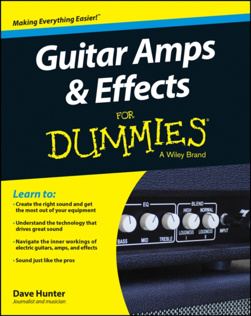 Guitar Amps & Effects For Dummies, Paperback / softback Book