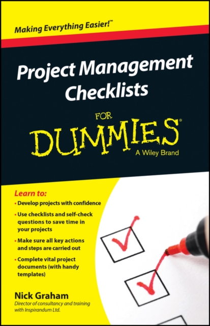 Project Management Checklists For Dummies, PDF eBook