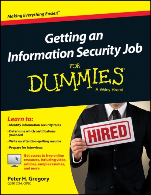 Getting an Information Security Job For Dummies, EPUB eBook