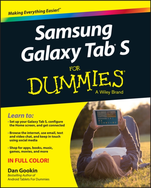 Samsung Galaxy Tab S For Dummies, PDF eBook