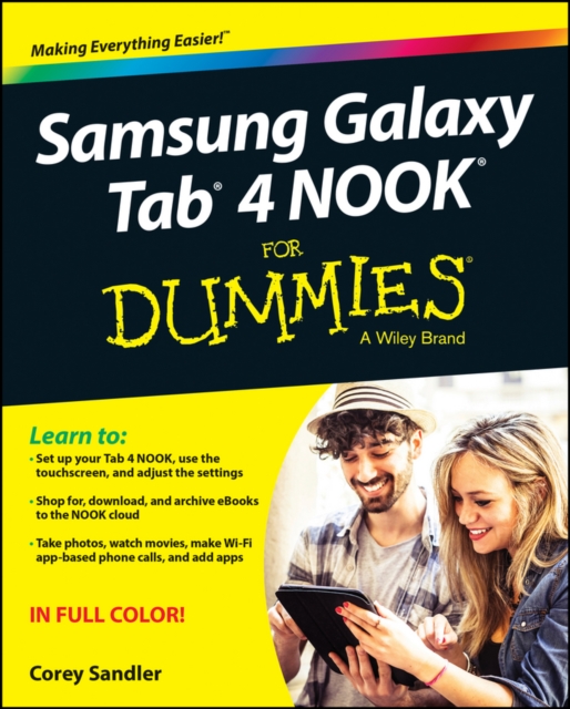 Samsung Galaxy Tab 4 NOOK For Dummies, PDF eBook