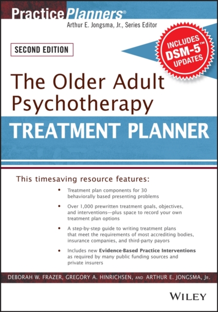 The Older Adult Psychotherapy Treatment Planner, with DSM-5 Updates, 2nd Edition, EPUB eBook