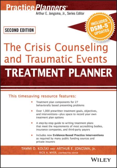 The Crisis Counseling and Traumatic Events Treatment Planner, with DSM-5 Updates, 2nd Edition, EPUB eBook