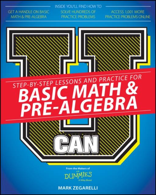 U Can: Basic Math and Pre-Algebra For Dummies, PDF eBook