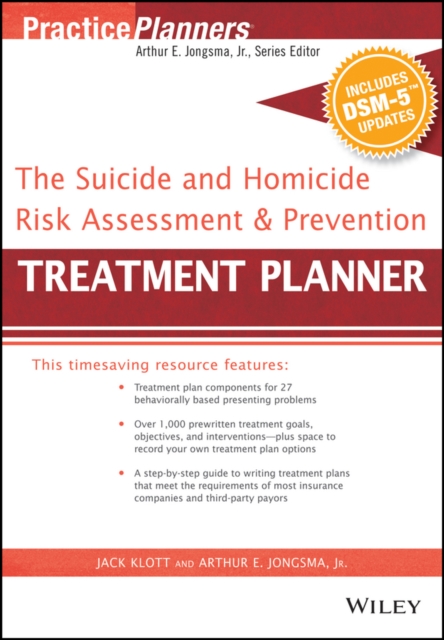 The Suicide and Homicide Risk Assessment and Prevention Treatment Planner, with DSM-5 Updates, EPUB eBook