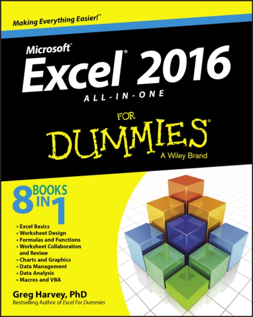 Excel 2016 All-in-One For Dummies, EPUB eBook
