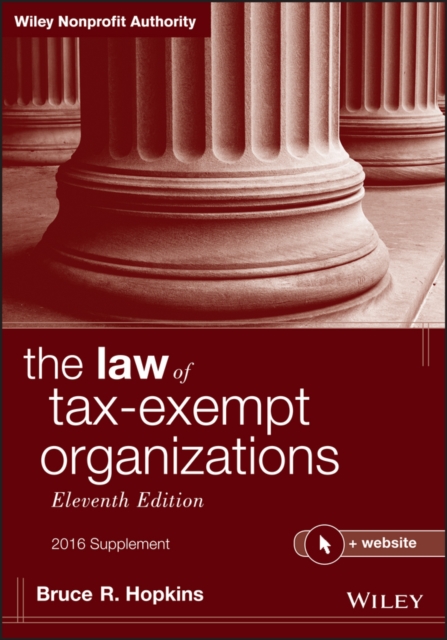 The Law of Tax-Exempt Organizations, 2016 Supplement, EPUB eBook