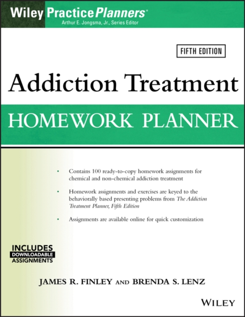 Addiction Treatment Homework Planner, PDF eBook