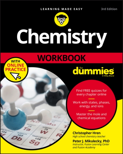 Chemistry Workbook For Dummies with Online Practice, Paperback / softback Book