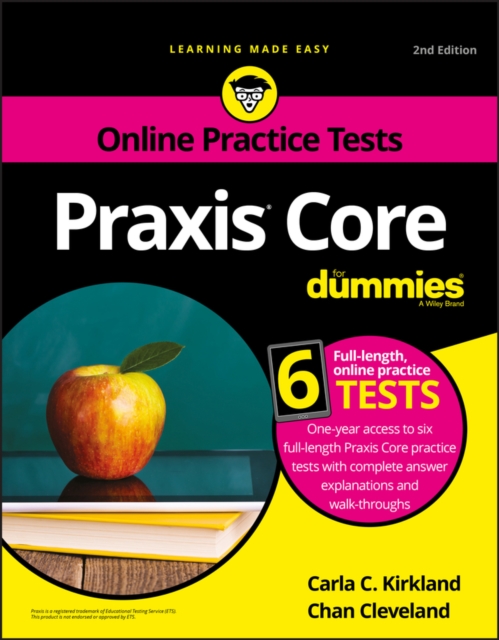 Praxis Core For Dummies with Online Practice Tests, EPUB eBook