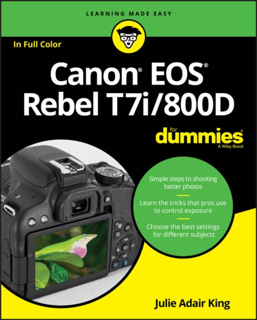 Canon EOS Rebel T7i/800D For Dummies, Paperback / softback Book