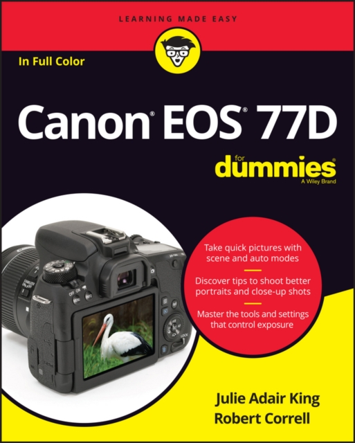 Canon EOS 77D For Dummies, Paperback / softback Book
