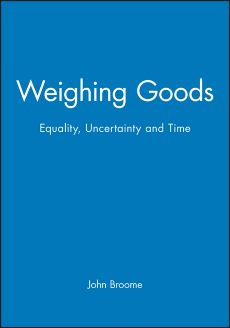 Weighing Goods, PDF eBook