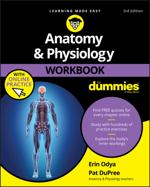 Anatomy & Physiology Workbook For Dummies with Online Practice, Paperback / softback Book
