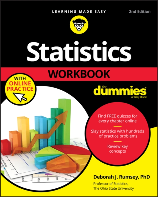 Statistics Workbook For Dummies with Online Practice, Paperback / softback Book