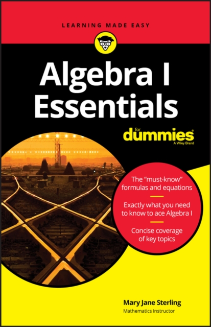 Algebra I Essentials For Dummies, Paperback / softback Book