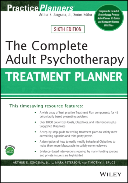The Complete Adult Psychotherapy Treatment Planner, EPUB eBook