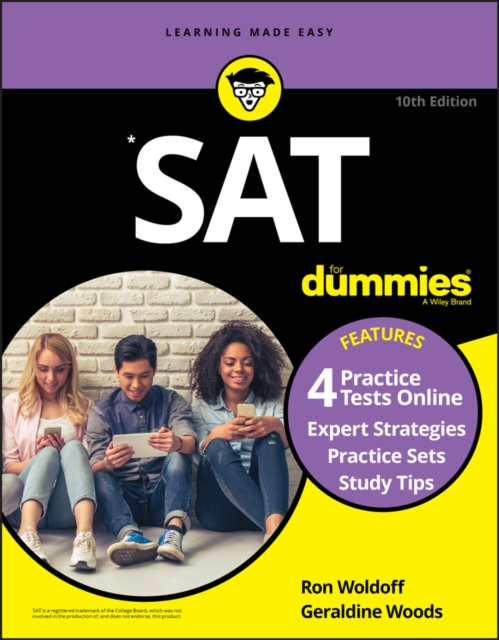 SAT For Dummies : Book + 4 Practice Tests Online, PDF eBook