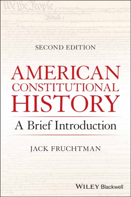 American Constitutional History : A Brief Introduction, EPUB eBook