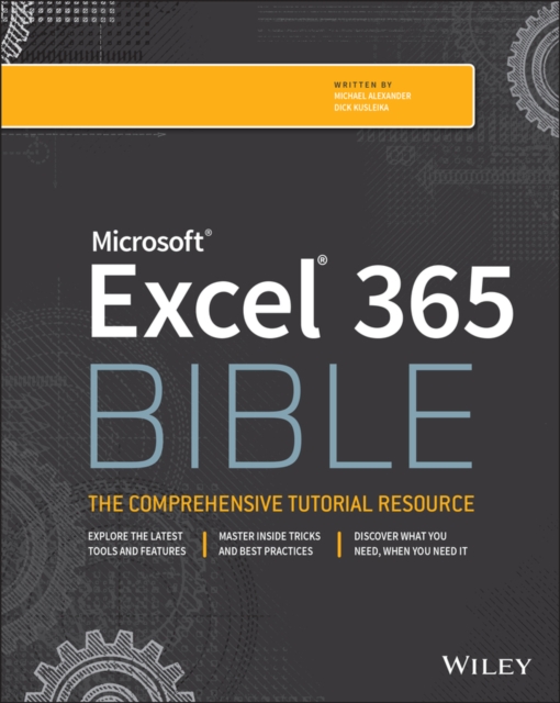 Microsoft Excel 365 Bible, Paperback / softback Book