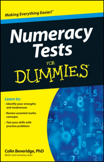 Numeracy Tests For Dummies, PDF eBook