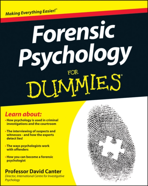 Forensic Psychology For Dummies, PDF eBook