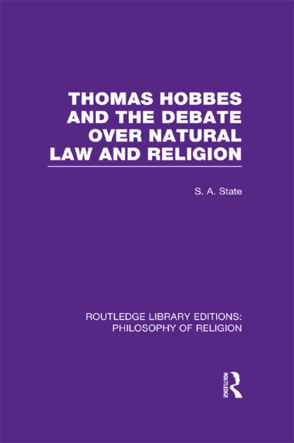 Thomas Hobbes and the Debate over Natural Law and Religion, PDF eBook