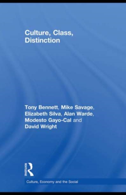 Culture, Class, Distinction, PDF eBook