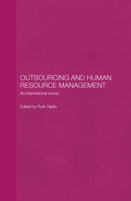 Outsourcing and Human Resource Management : An International Survey, EPUB eBook