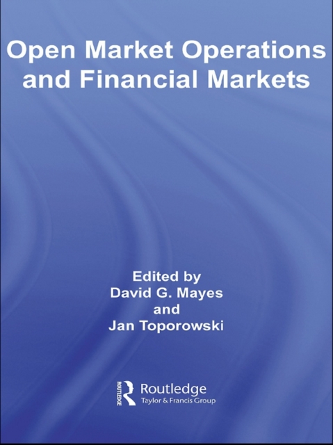Open Market Operations and Financial Markets, EPUB eBook
