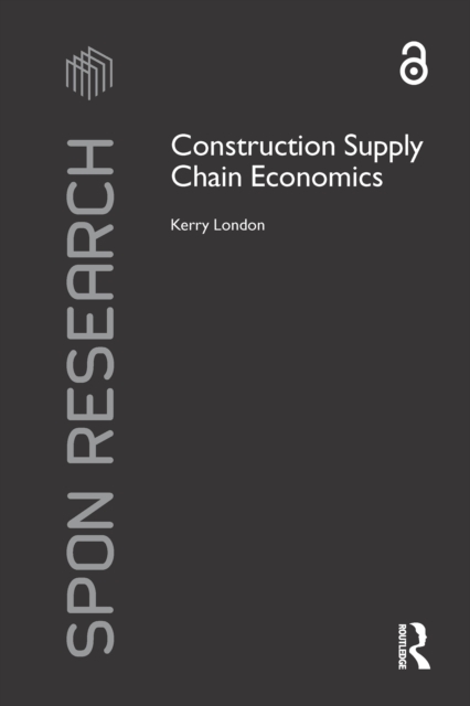 Construction Supply Chain Economics, EPUB eBook