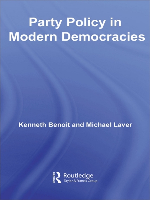 Party Policy in Modern Democracies, EPUB eBook