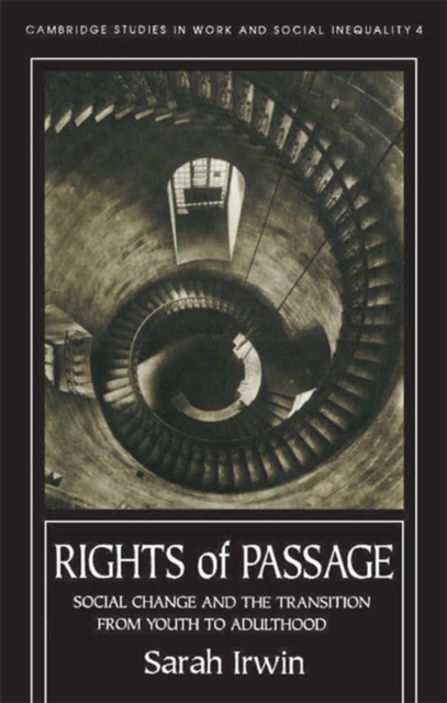 Rights Of Passage : Social Change And The Transition From Youth To Adulthood, PDF eBook